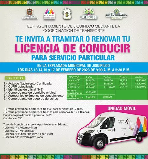 Esta manana la unidad movil para tramitar tu licencia de jpg