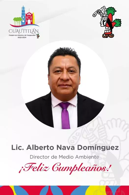 Felicitamos a nuestro Director de Medio Ambiente Alberto Nava Dominguez jpg