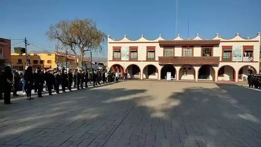 Homenaje por el Dia de la Bandera en Tenango del jpg