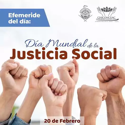 Hoy conmemoramos el DiaMundialDeLaJusticiaSocial con el objetivo de recordar y jpg