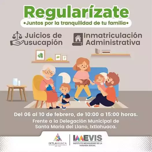 Hoy iniciamos con el programa de regularizacion de la propiedad jpg