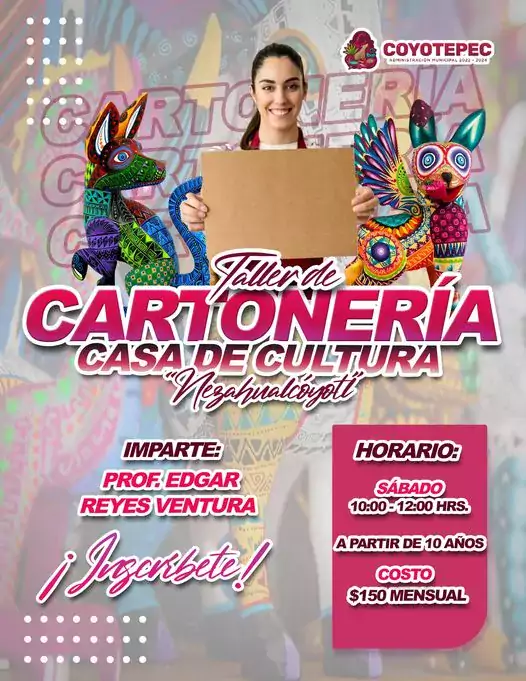 I Cartoneria Los invitamos a inscribirse al taller de cartoneria jpg