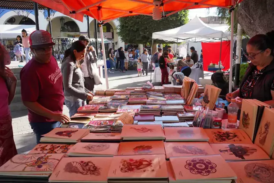 Imagenes del ultimo dia de actividades de la IX FeriadelLibro jpg