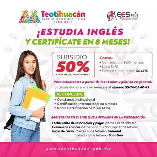 Ingles en tu comunidad es un programa impulsado por el jpg