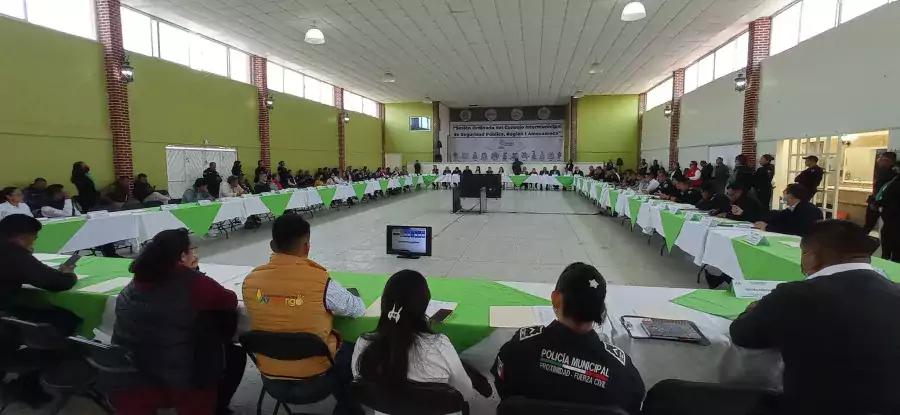 Inicio de la sesion ordinaria del consejo intermunicipal de seguridad jpg