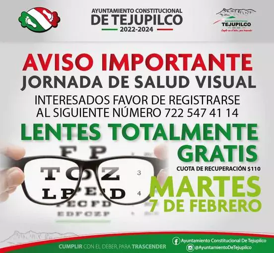 JornadaDeSaludVisual El Ayuntamiento Constitucional De Tejupilco a traves de jpg