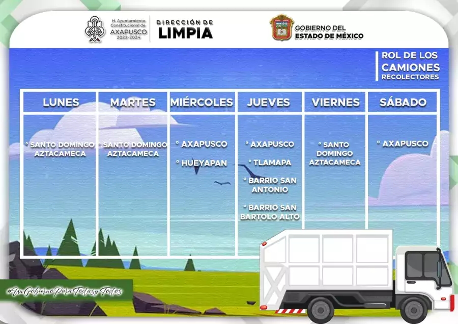 La Direccion de Limpia del H Ayuntamiento Axapusco 2022 jpg