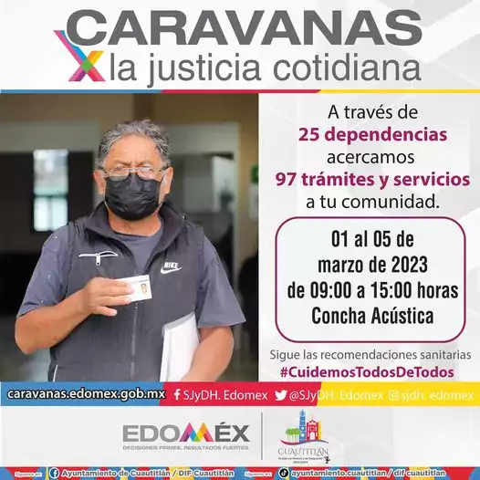 Las Caravanas por la Justicia Cotidiana llegan a Cuautitlan del jpg