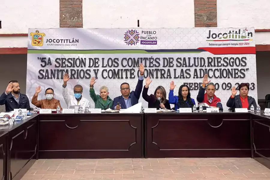 Llevamos a cabo la Quinta Sesion de Salud Riesgos Sanitarios jpg