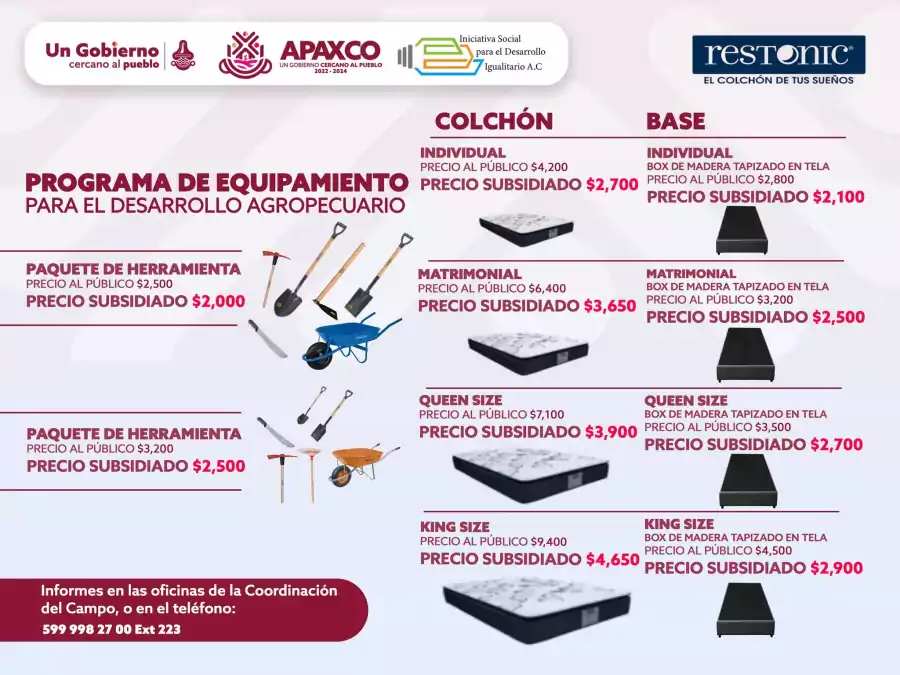 PROGRAMA DE EQUIPAMIENTO PARA EL DESARROLLO AGROPECUARIO jpg