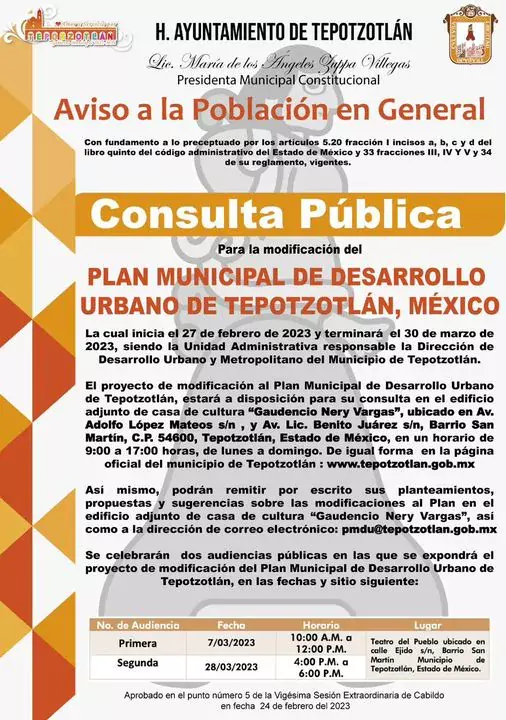 Participa en la consulta publica para la modificacion del Plan jpg