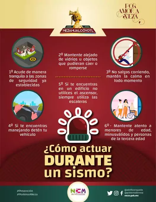 Prevencion ¿Sabes como actuar durante un sismo Es muy jpg