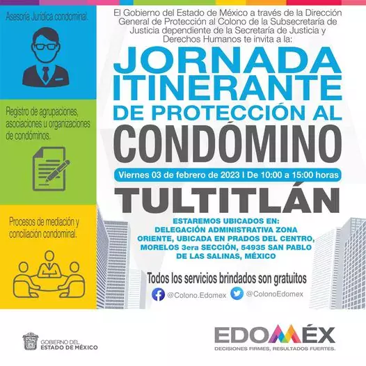 Proteccion al Colono Edomex estara a tu servicio el viernes jpg