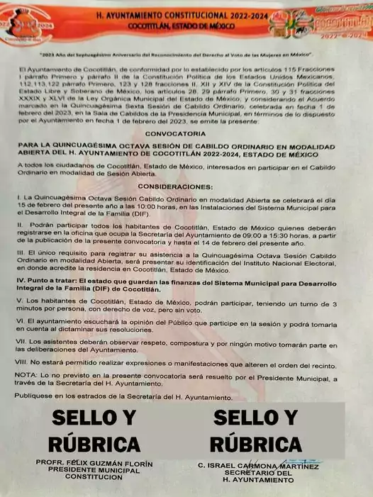 Se invita a la comunidad de Cocotitlan y de San jpg