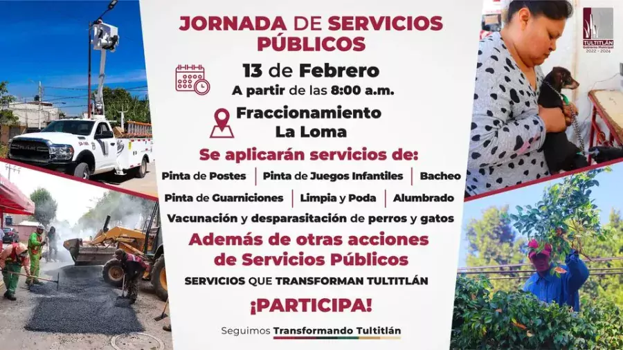 Se parte de la Jornada de Servicios Publicos en Fracc jpg