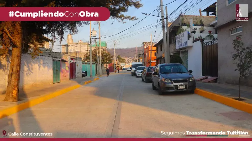 Seguimos CumpliendoConObra en calle Constituyentes en la colonia La Libertad jpg