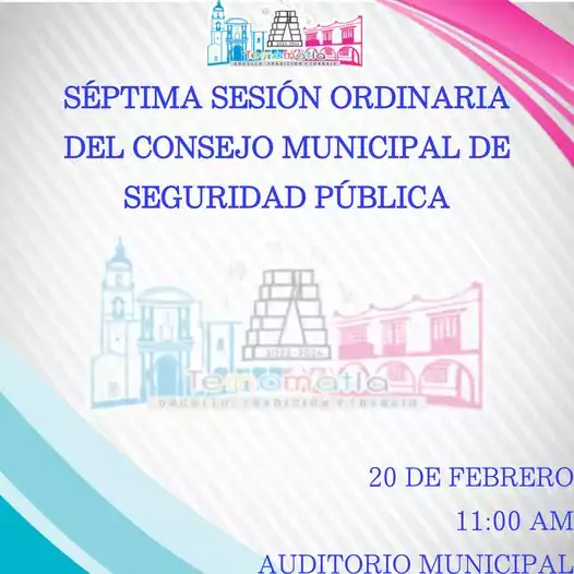 Septima Sesion Ordinaria Del Consejo Municipal de Seguridad Publica jpg