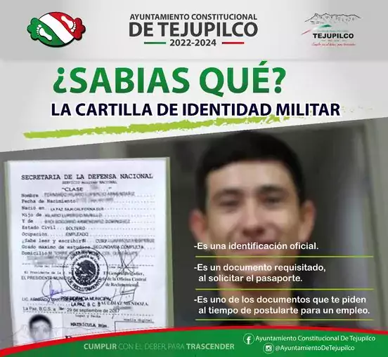 ServicioMilitar Si aun no tienes tu cartilla de identidad jpg