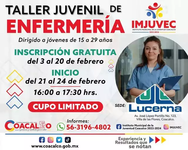 Si tienes entre 15 y 29 anos el Instituto Municipal jpg