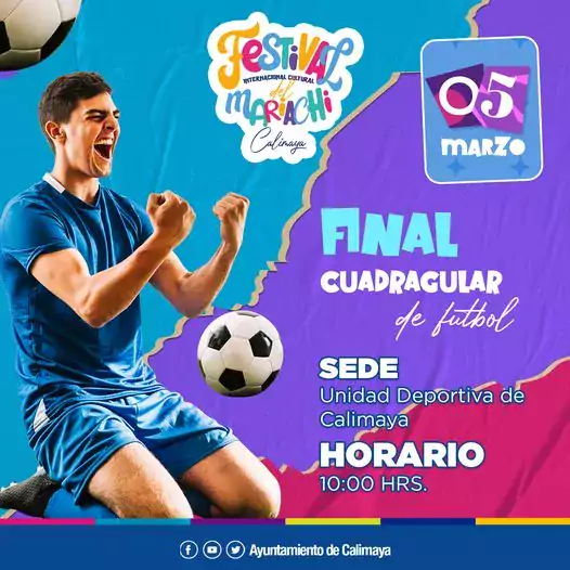 Te invitamos a la Final de Futbol Cuadrangular en el jpg