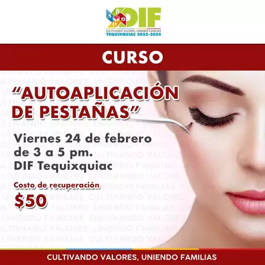 Te invitamos al curso AUTOAPLICACION DE PESTANAS que la Coordinacion jpg