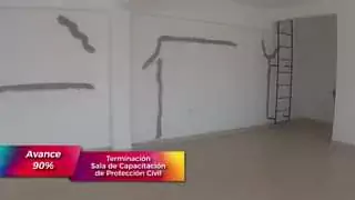 Trabajamos en equipo en la terminacion de la Sala de jpg