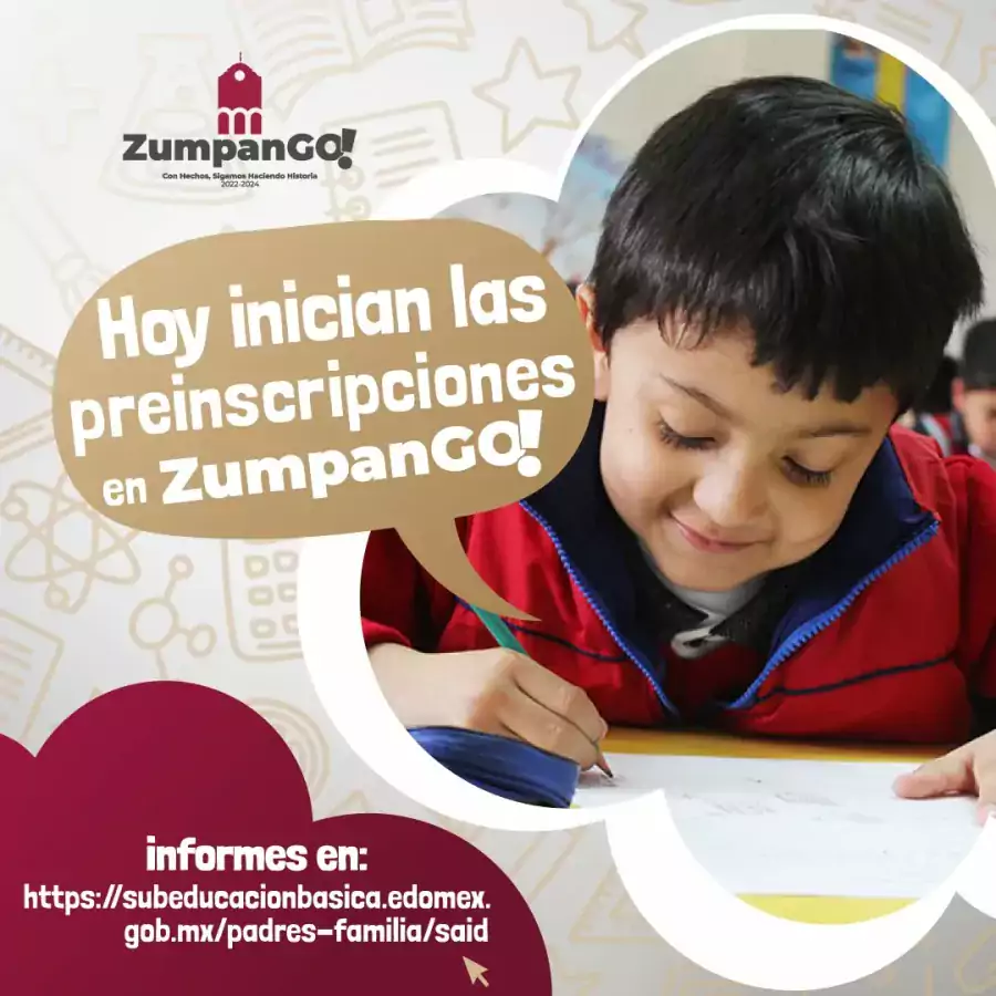 Vecinas y vecinos de ZumpanGO hoy inician las preinscripciones jpg