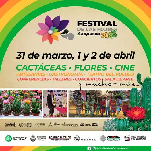 Ya viene la 4a Edicion del Festival de las Flores jpg