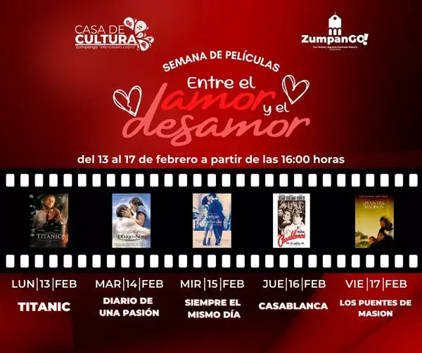 ZumpanGO presenta Cartelera de Cine Entre el amor y el jpg