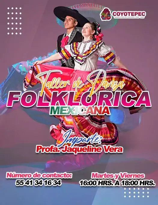 tallerdedanza ¡No se pierdan el taller de danza folklorica mexicana jpg