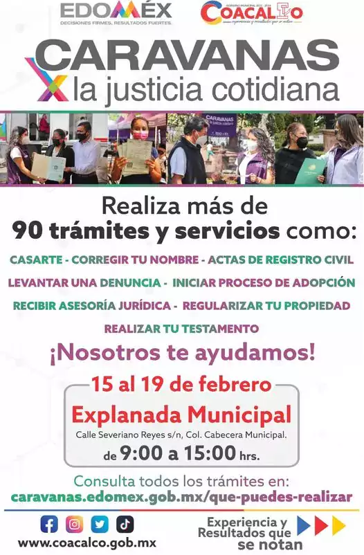 ¡Aparta tu agenda Del 15 al 19 de febrero te jpg