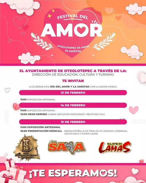 ¡Arrancamos con nuestro festival del amor en Otzolotepec ¿Nos acompanas jpg