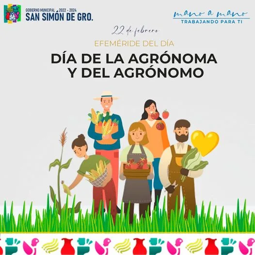 ¡Feliz dia de la agronoma y del agronomo reconocemos el jpg