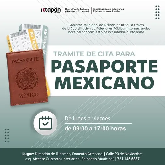 ¡Tramita tu cita para PASAPORTEMEXICANO jpg