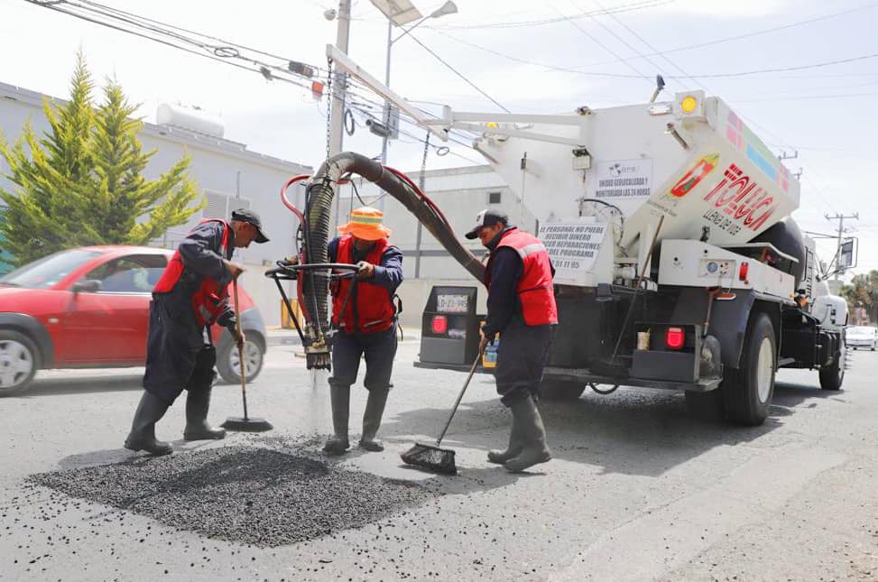 ¡Vamos a terminar con los baches en Toluca