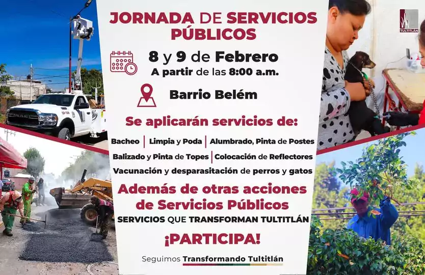 ¡Vecinas y vecinos de Barrio Belem Participa en nuestra Jornada jpg