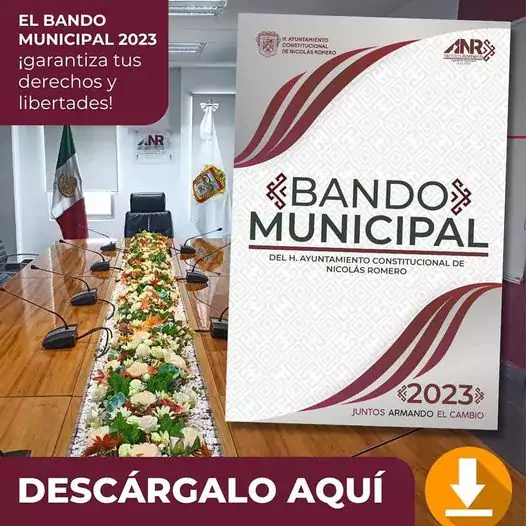 ¿Ya conoces el Bando Municipal 2023 En el se garantizan jpg