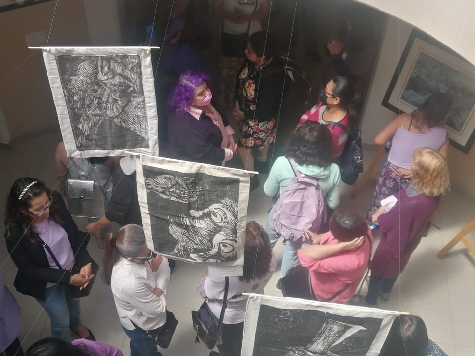 1678367339 384 Inauguracion de la exposicion pictorica de 8 Mujeres en las