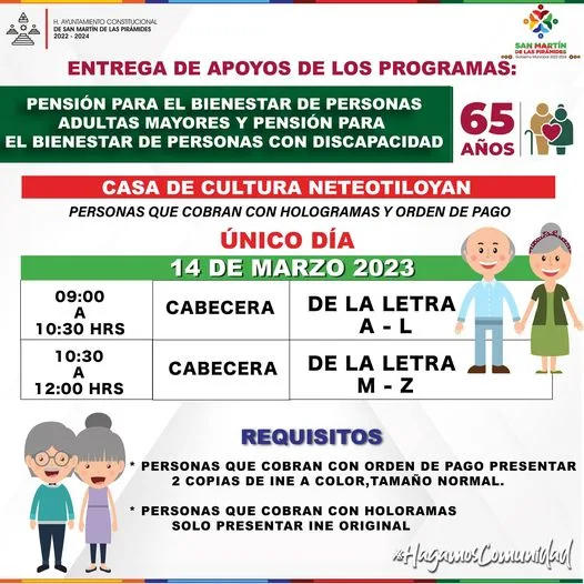 1678555232 Convocatoria para entrega de apoyo para la Pension de Adultos jpg