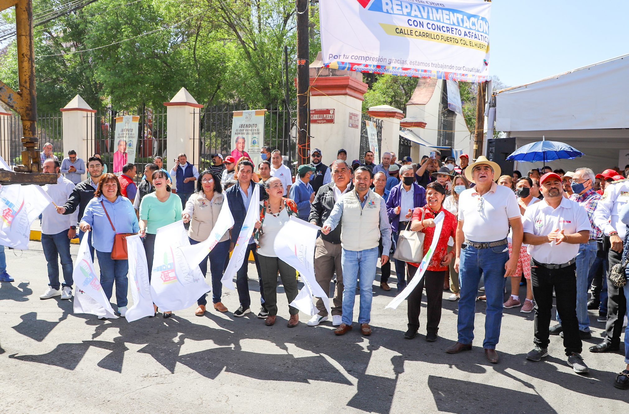 1678556900 798 Al poner en marcha la repavimentacion de la calle Felipe