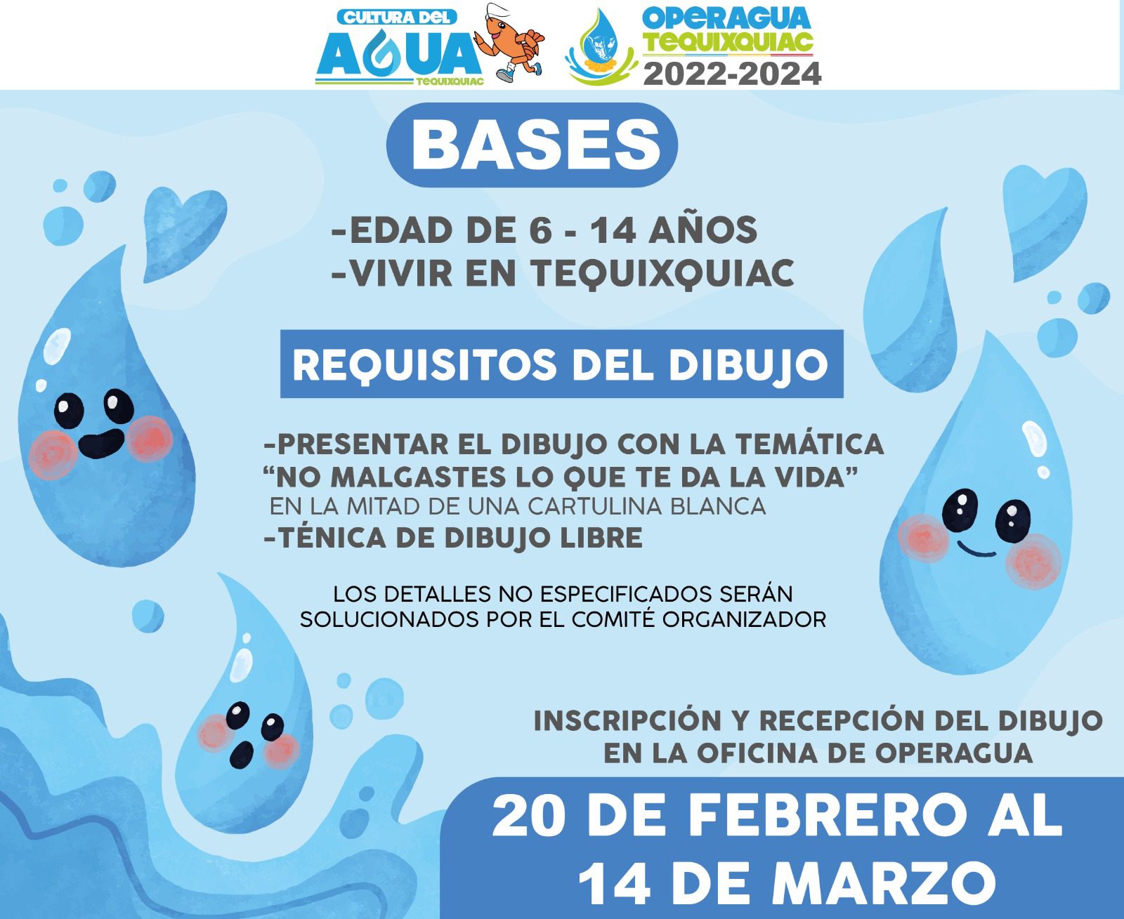 1678654693 392 Para celebrar el dia mundial del agua ¡OPERAGUA invita a