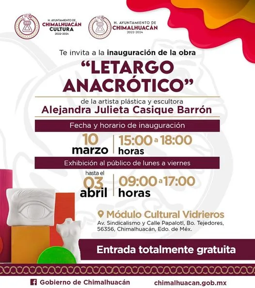 1678725198 Comienza el fin de semana visitando la exposicion Letargo Anacrotico jpg