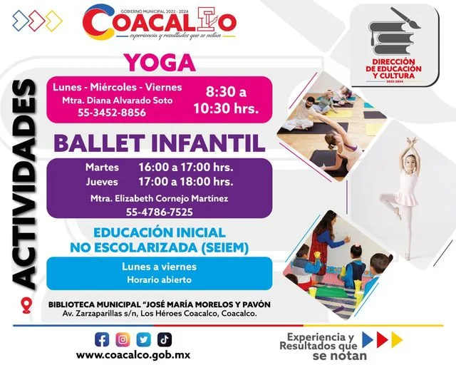 1678725678 La Direccion de Educacion y Cultura Coacalco 2022 2024 te invita jpg