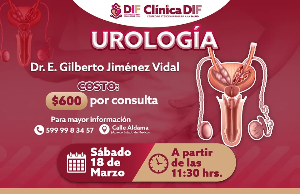 1678748016 ESPECIALIDAD DE UROLOGIA OTORRINOLARINGOLOGIA Y TRAUMATOLOGIA EN CLINICA DIF jpg