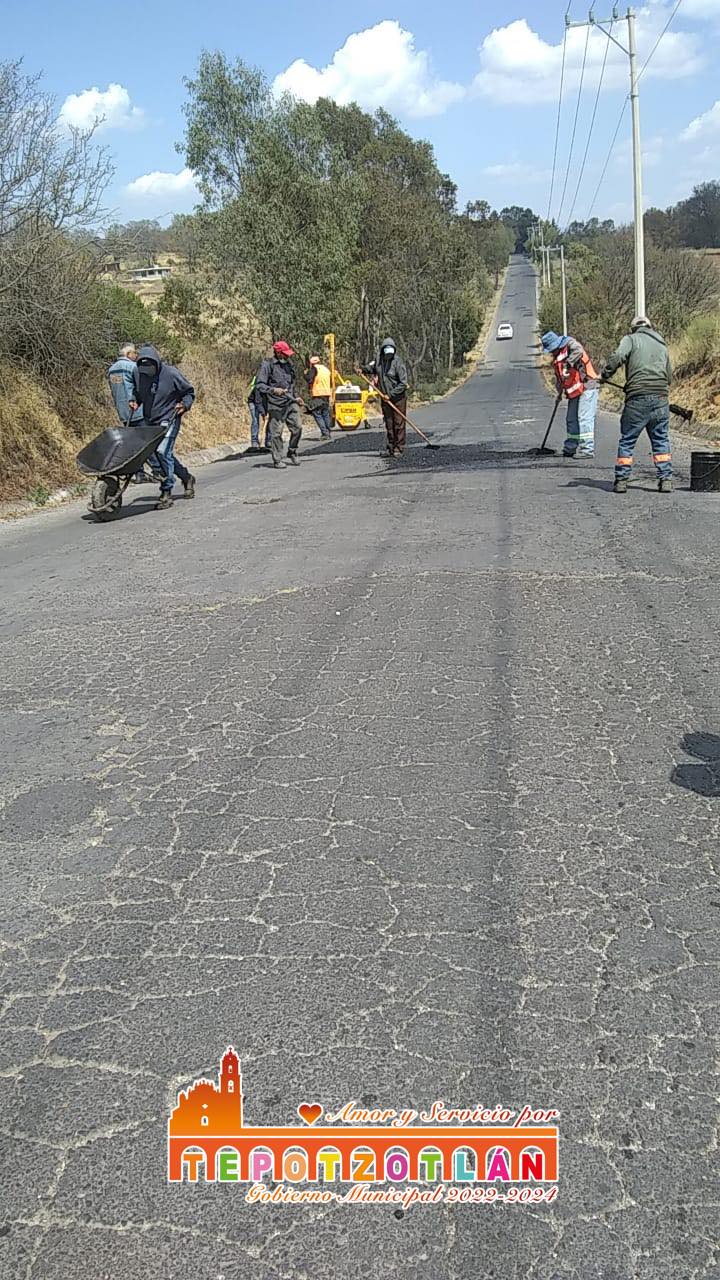 1678824920 318 La Direccion de Servicios Publicos Municipales realiza bacheo en la