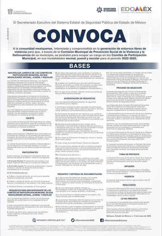 1678834942 CONVOCATORIA Comite de Participacion Ciudadana jpg