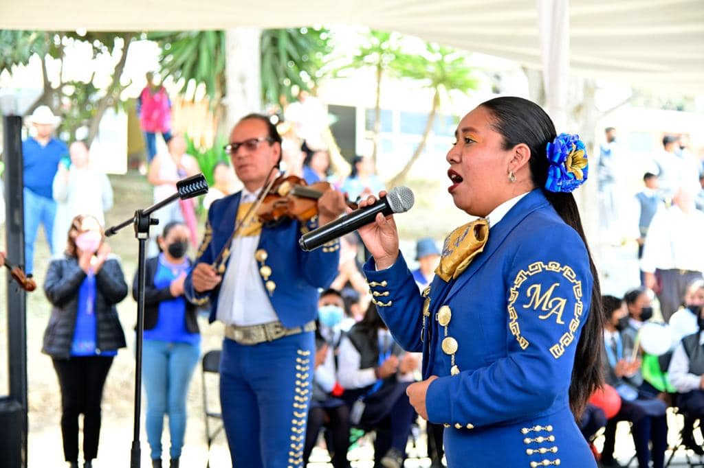 1678884324 577 Con mariachis nos recibio la comunidad escolar de la telesecundaria