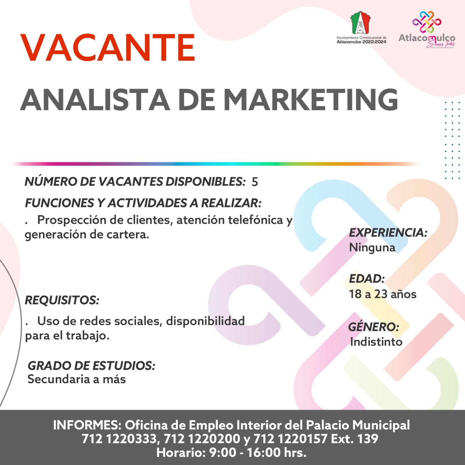 1678894754 293 ¡Te compartimos las vacantes de empleo correspondientes a esta semana