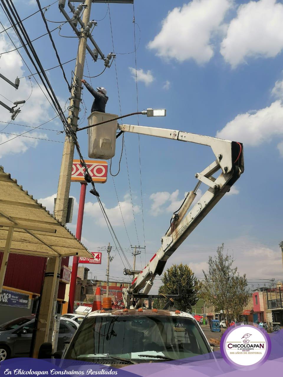 1678916056 647 La Coordinacion de Alumbrado Publico y Electrificaciones continua su ardua