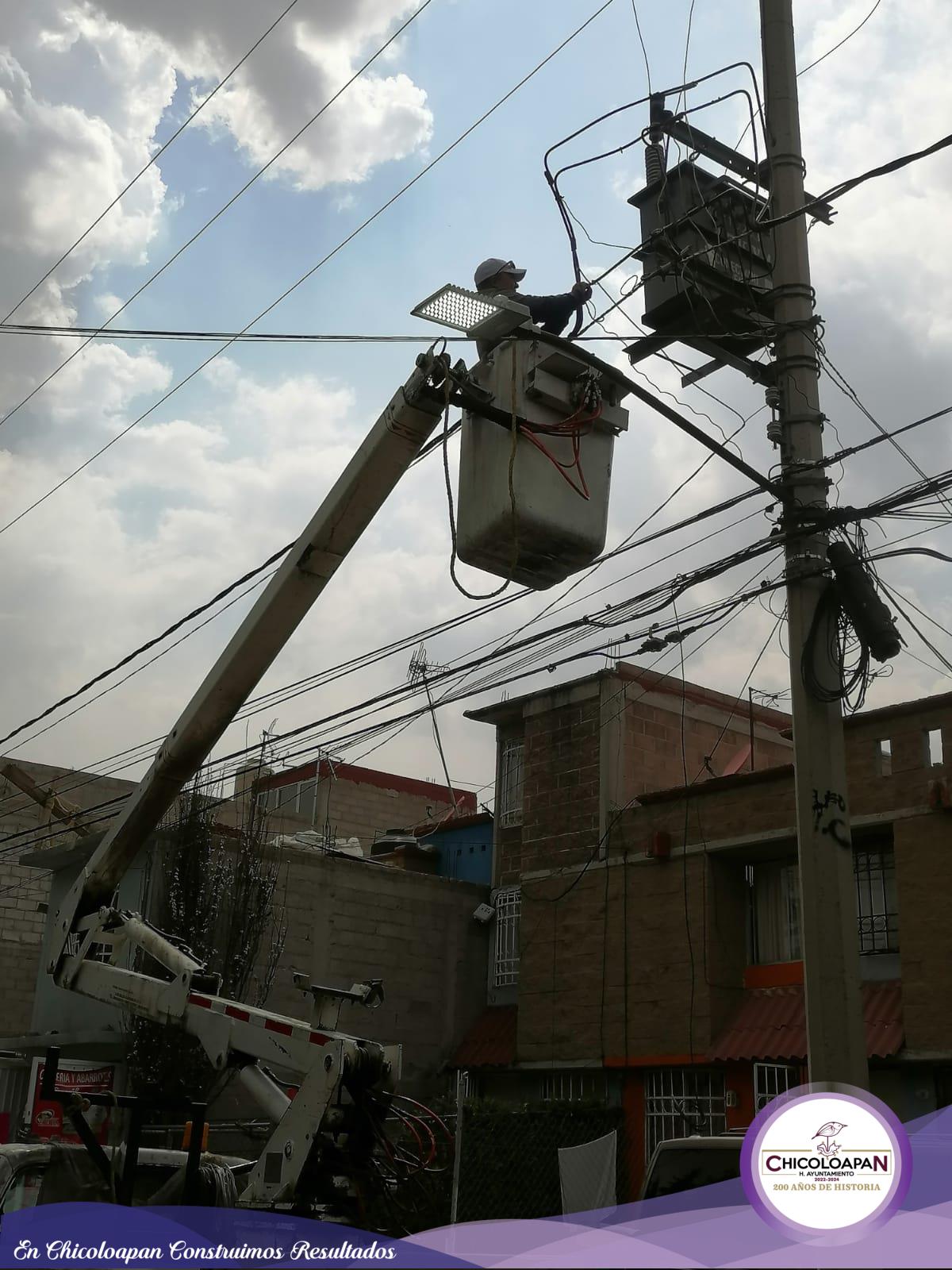 1678916067 946 La Coordinacion de Alumbrado Publico y Electrificaciones continua su ardua